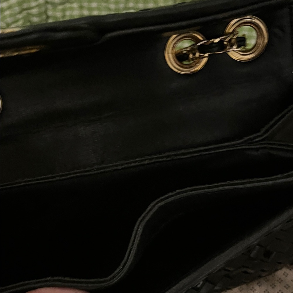 Elegant Saks Fifth Avenue Woven Shoulder Bag - Picture 9 of 9